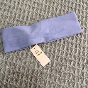 NWT Aerie workout headband light blue